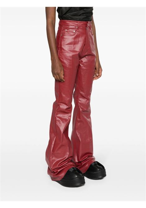 Red Lido Bolan bootcut trousers - men RICK OWENS | RP01D2329SCT03